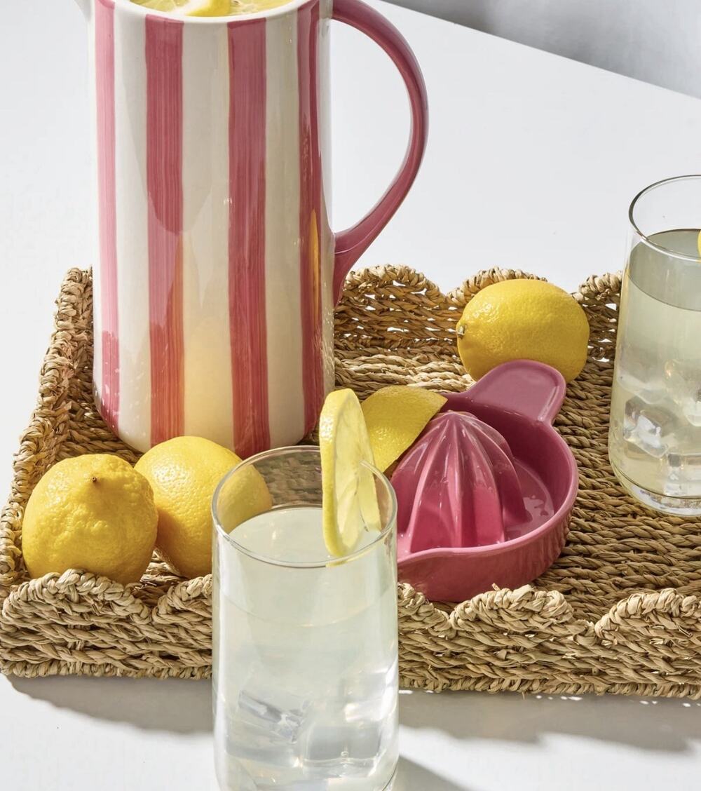 Noon & Moon Ceramic Pitcher and Juicer